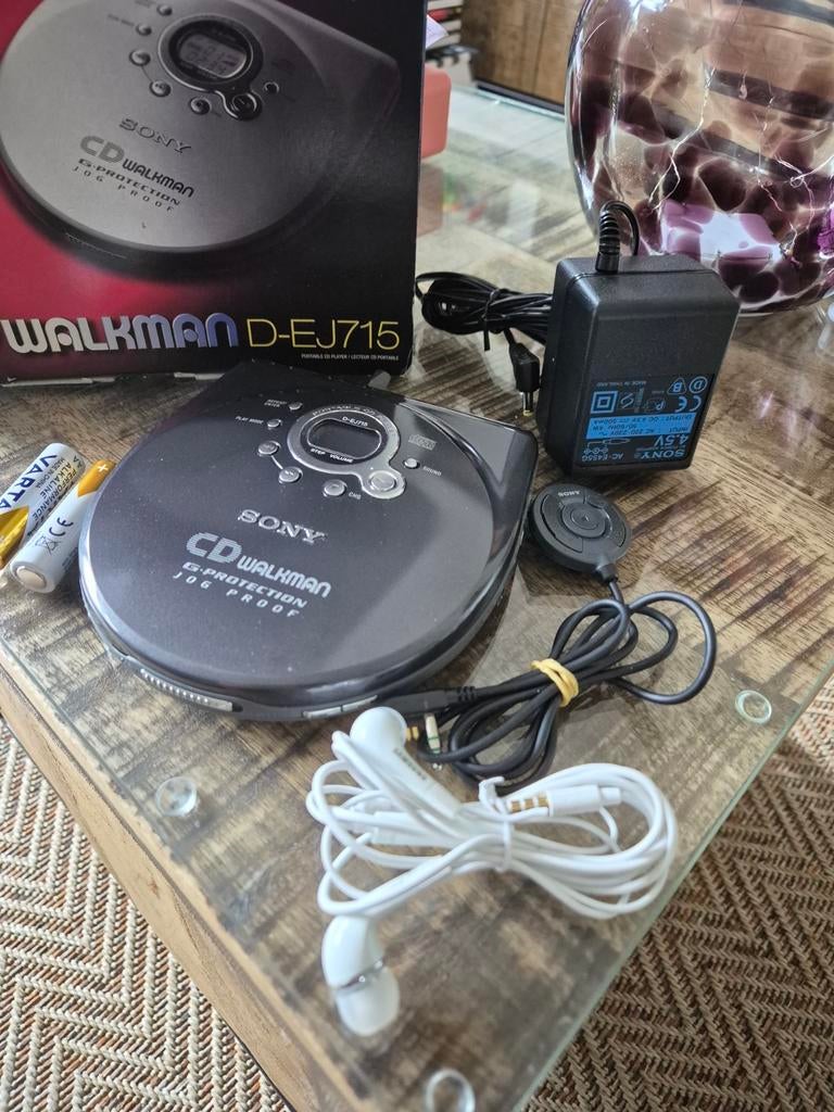 Sony CD Walkman D-EJ715 met G-Protection, Ophalen of Verzenden, Discman