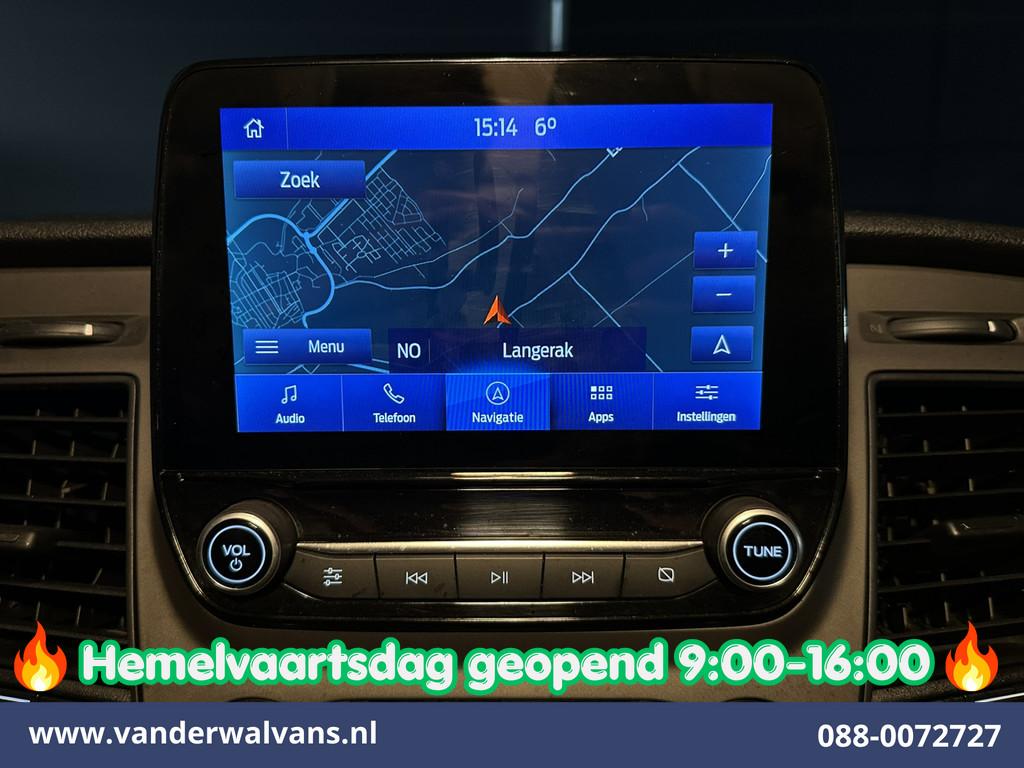Ford Transit Custom 2.0 TDCI L2H1 Euro6 Airco | Camera | Nav, Voorwielaandrijving, 4 cilinders, 1991 kg, Wit