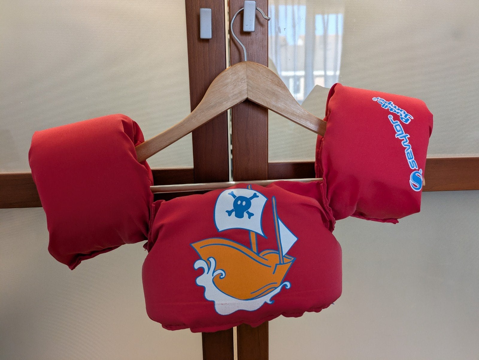 Puddle Jumper Pirate Boat zwemvest 15-30 kg, Ophalen, Jongen of Meisje, One size, Zo goed als nieuw