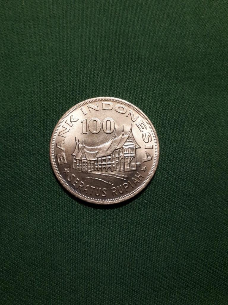 munt Indonesië 100 rupiah 1978 UNC, Ophalen of Verzenden, Zuidoost-Azië, Losse munt