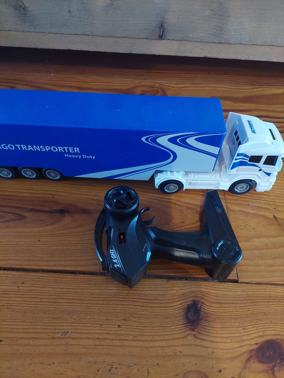 RC Vrachtwagen met Trailer en Afstandsbediening, Ophalen of Verzenden, Nieuw