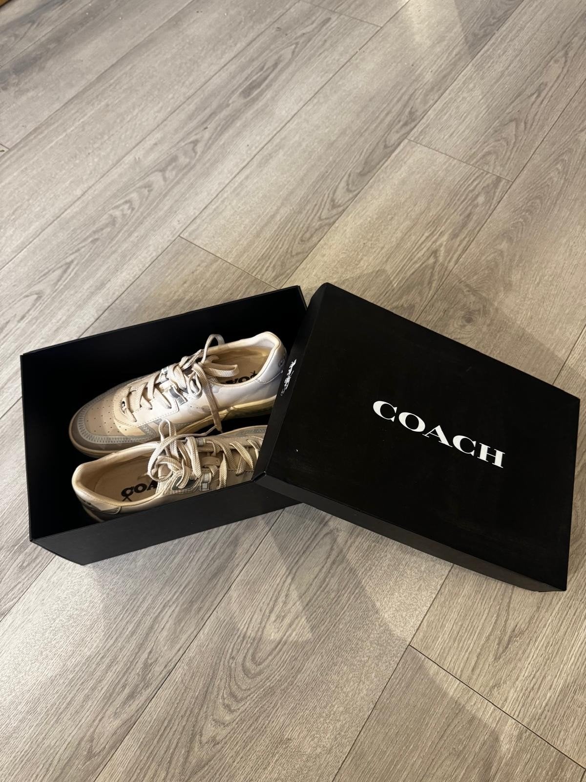 Coach sneakers maat 41,5, Kleding | Dames, Ophalen, Beige, Nieuw, Sneakers of Gympen