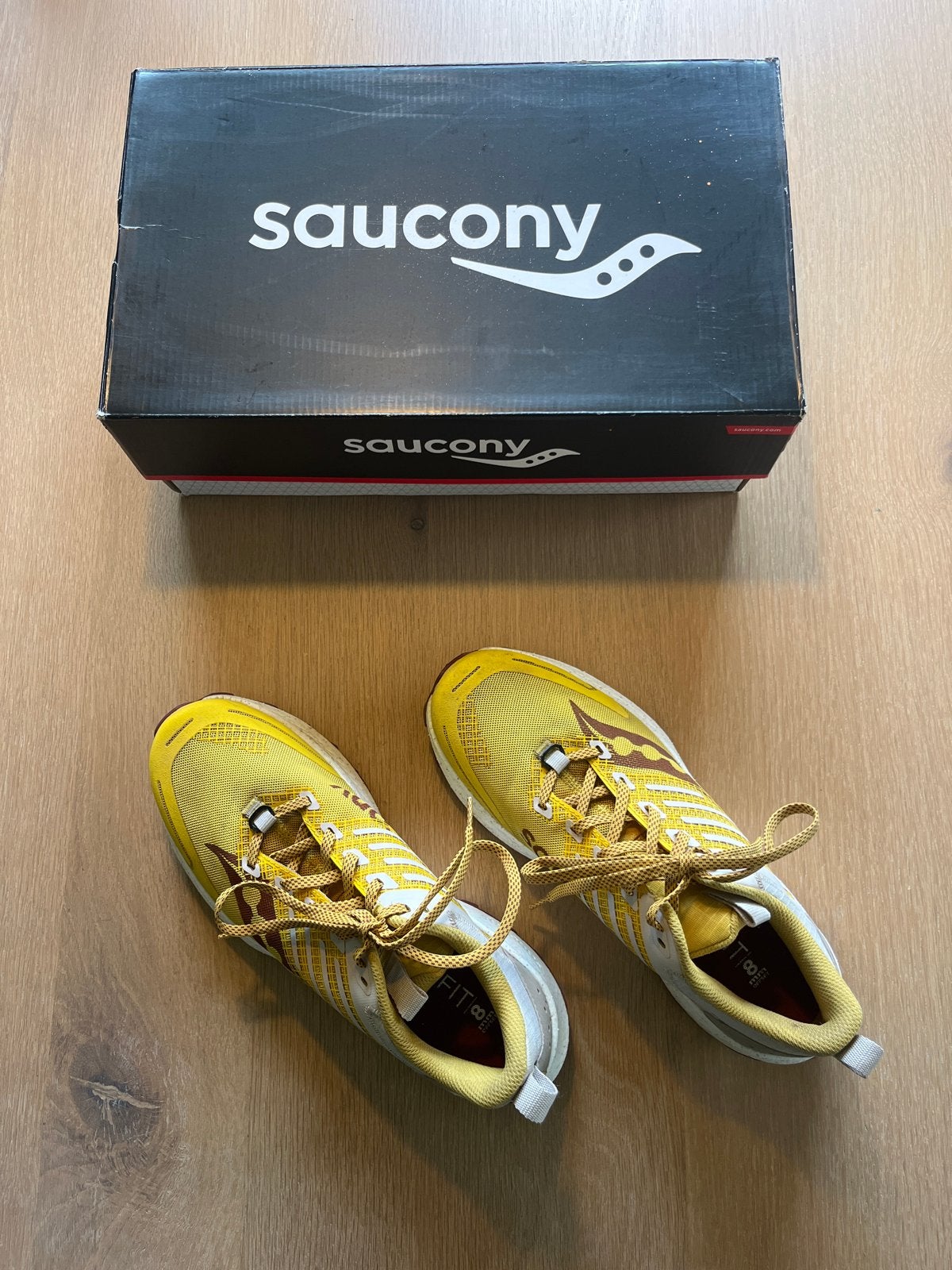 Saucony Ride TR2 hardloopschoenen - 42.5 unisex - zgan, Hardloopschoenen, Zo goed als nieuw, Hardlopen, Saucony