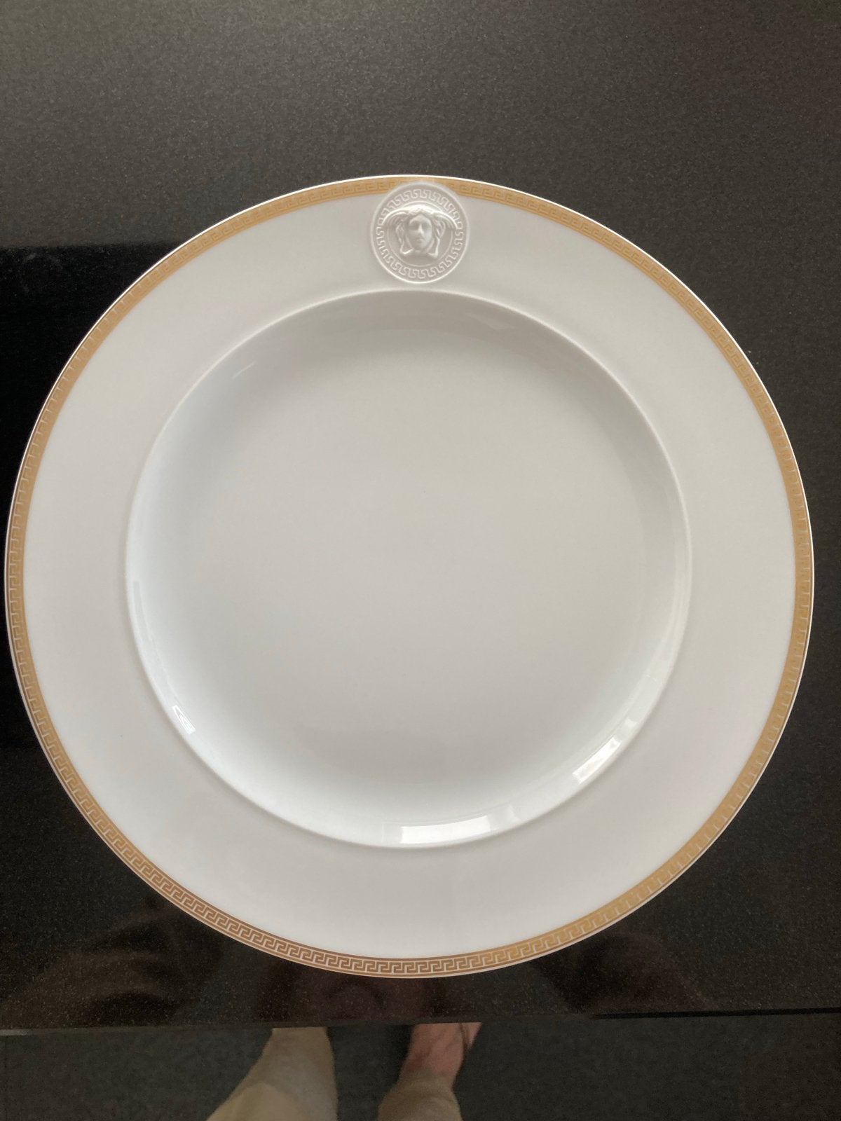 Rosenthal Versace Medaillon Meander d'Or - 8 onder- en eetbo, Huis en Inrichting, Ophalen, Overige merken, Klassiek, Zo goed als nieuw
