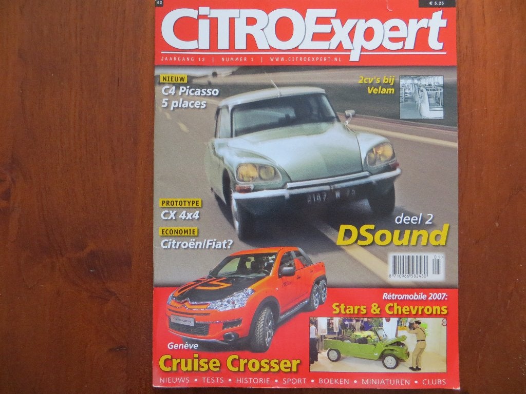 CitroExpert 62 CX 4x4, 2CV Velam, Xsara WRC, Jumper camper, Boeken, Ophalen of Verzenden, Nieuw, Citroën