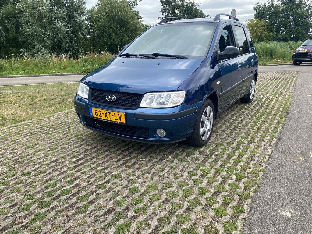 Hyundai Matrix 1.6i Active Cool / Automaat / Airco, Auto's, Hyundai, Matrix, Gebruikt, 4 cilinders, Blauw