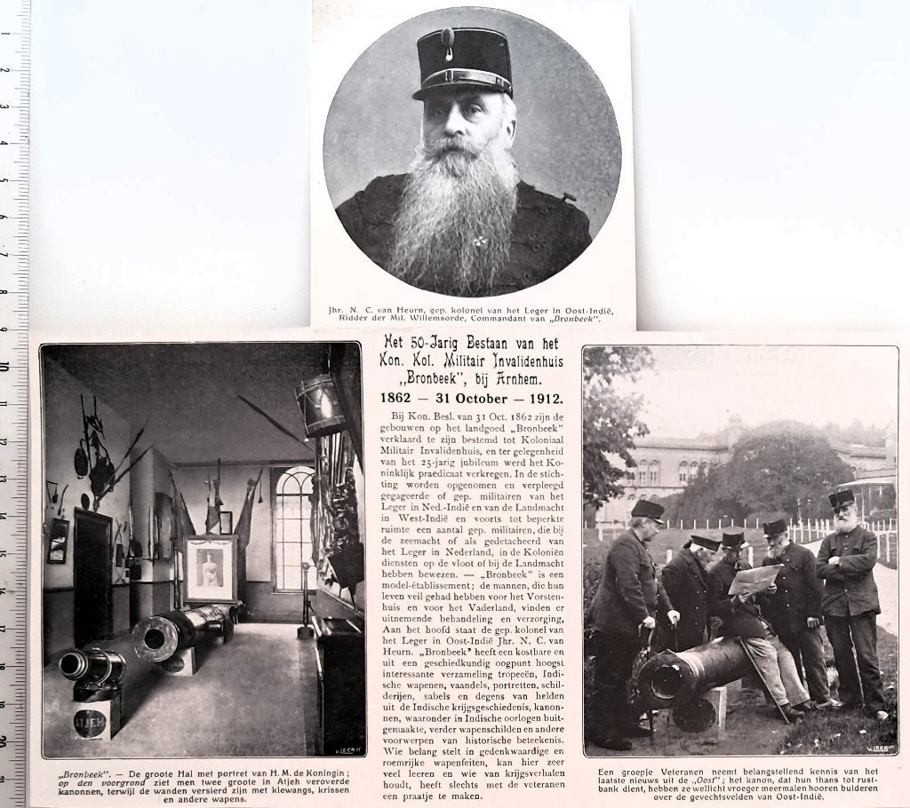 leger 1912: 50 jaar Kon.Kol.Militair Invalidenhuis Bronbeek, Verzenden, Voor 1940, Gebruikt, Overige onderwerpen