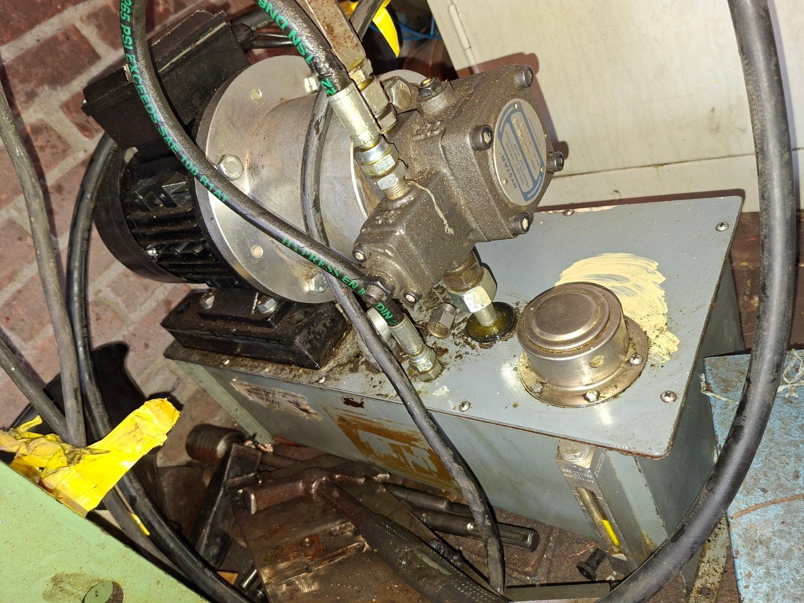 Hystar PVF-12-55-10 Hydroliek unit 380V (ombouwbaar naar 220, Ophalen, Gebruikt, Overige typen