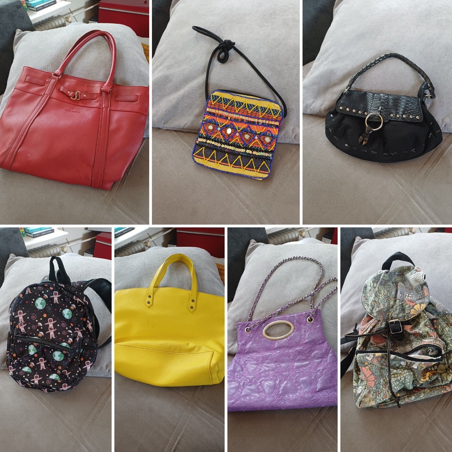 gratis tassen, Ophalen, Zwart, Handtas