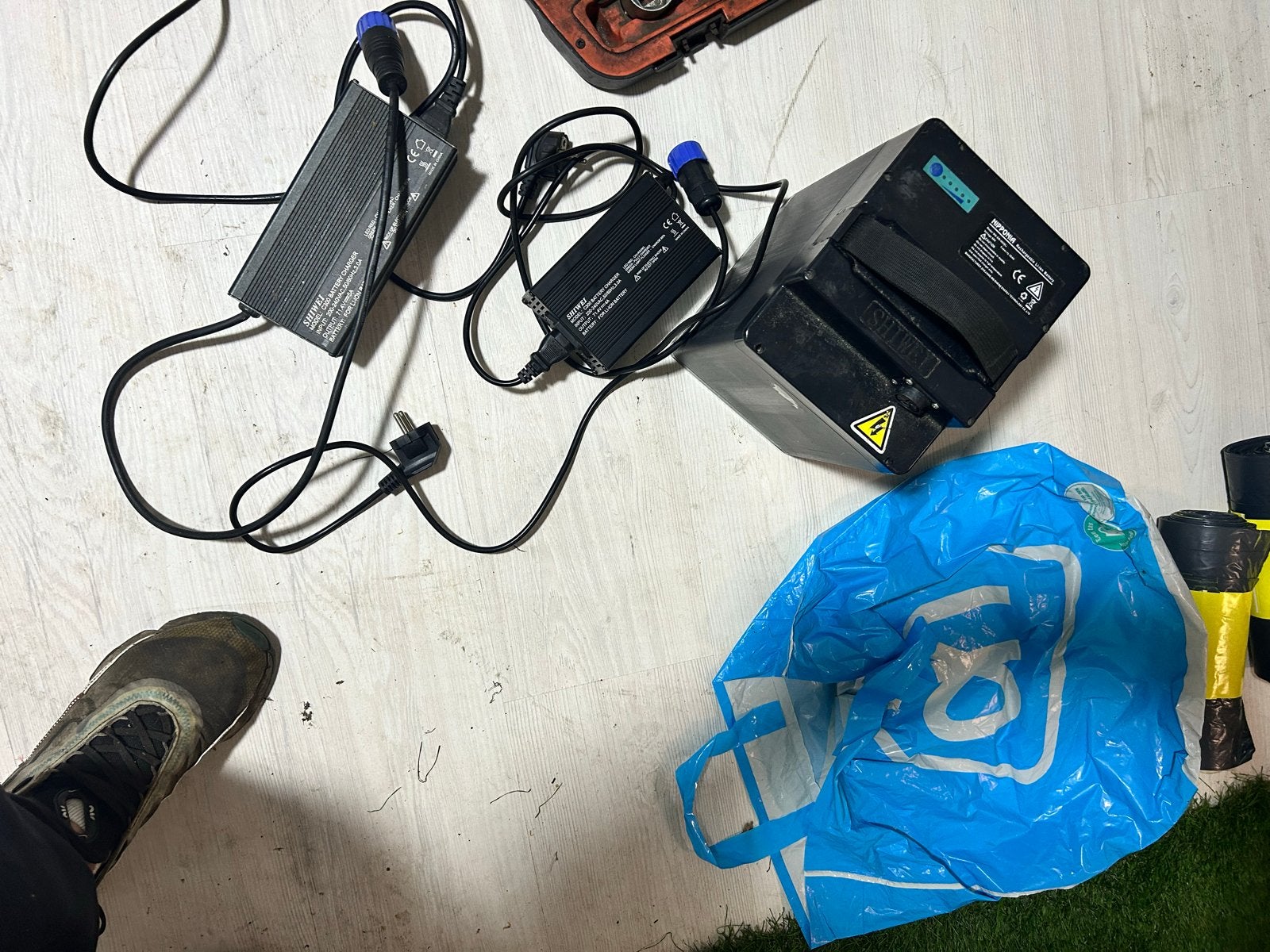 Nipponia Accu met Oplader (48V 20Ah), Ophalen of Verzenden, Gebruikt