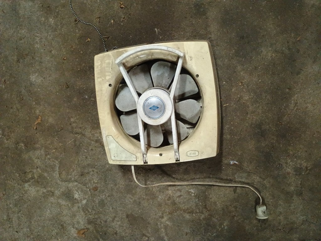 Muurventilator, Witgoed en Apparatuur, Ventilatoren, Ophalen of Verzenden, Gebruikt, Overige