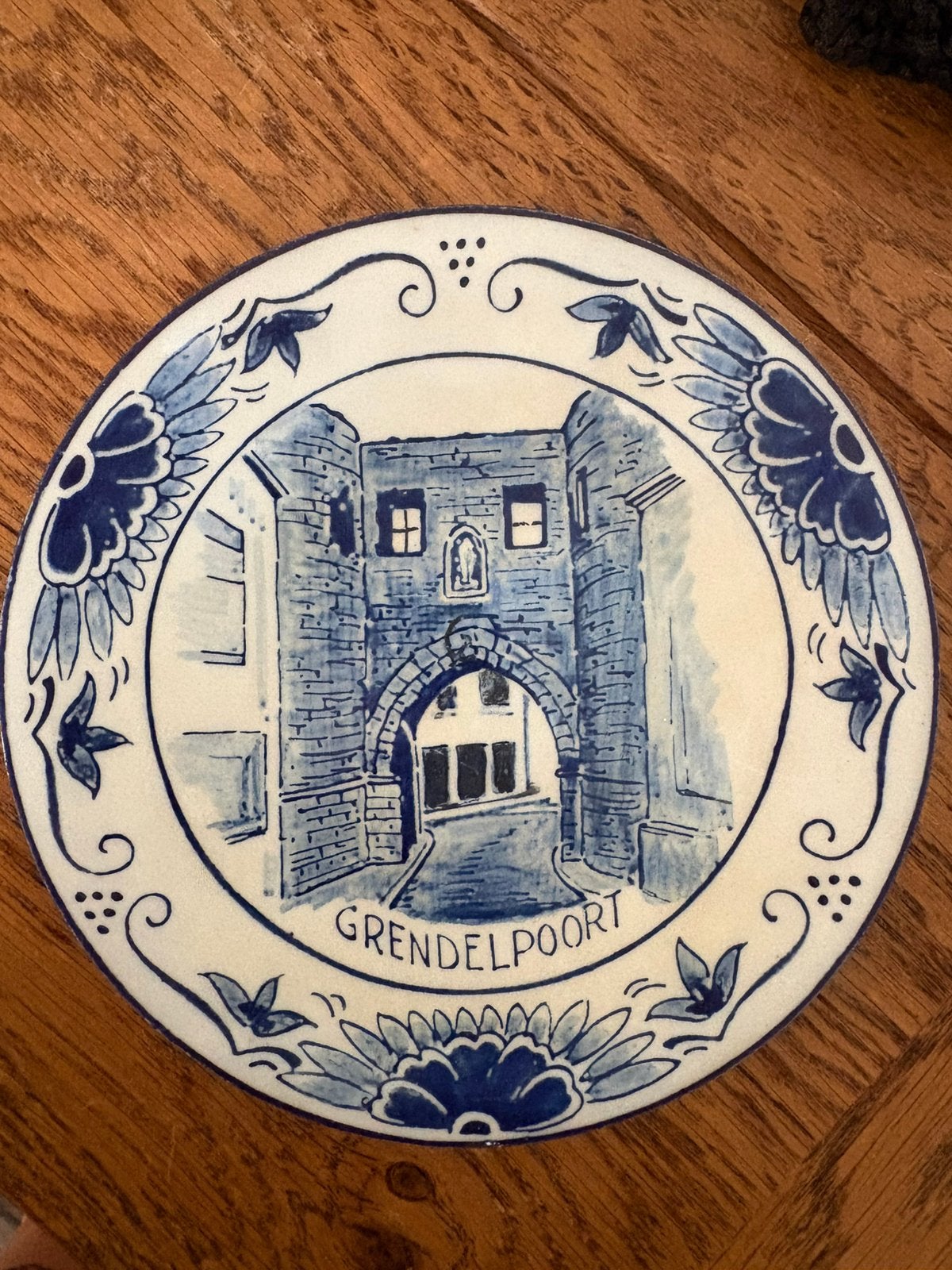 Delft Glass - Grendelpoort Valkenburg, Antiek en Kunst, Ophalen of Verzenden