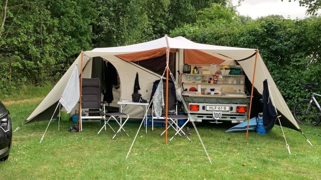 Holtkamper Cocoon S vouwwagen + stalling, Ophalen, Meerkleurig, Tot en met 2, Aanwezig