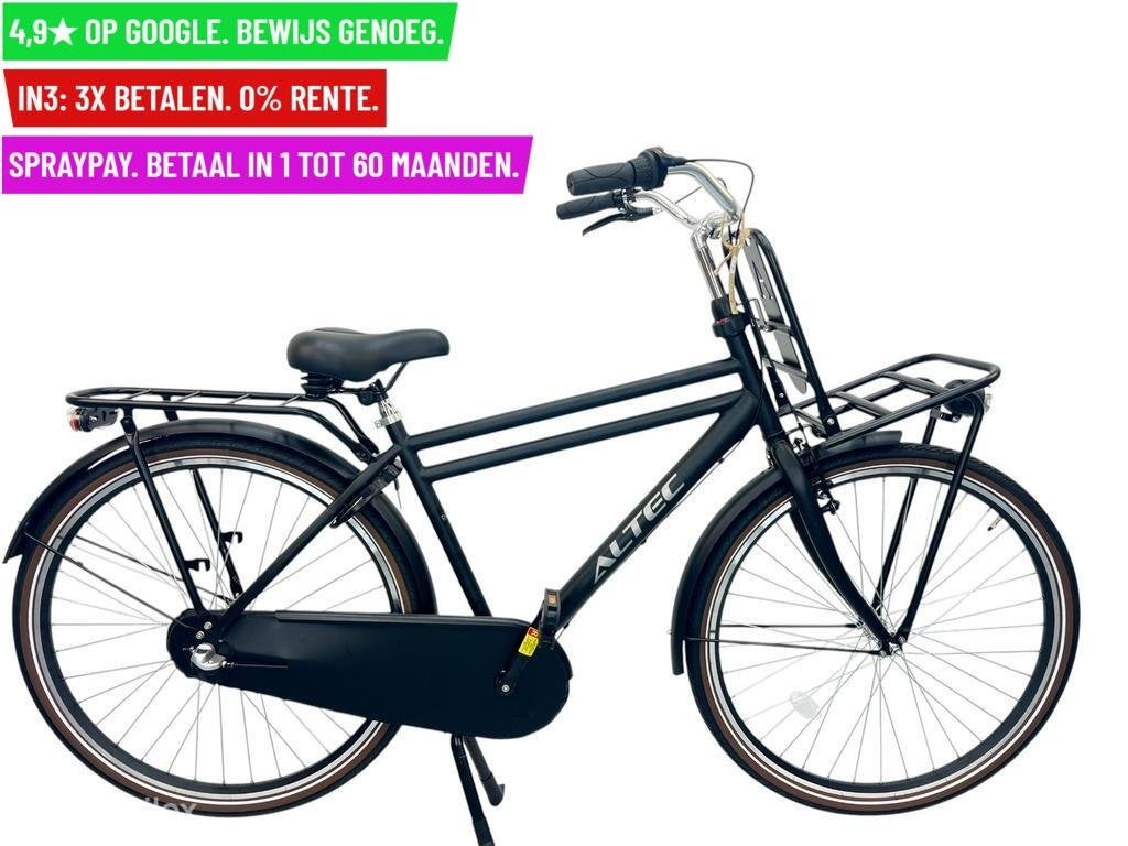 +Herenfiets Altec Dutch 28"/57cm/3ver - Garantie/Levering