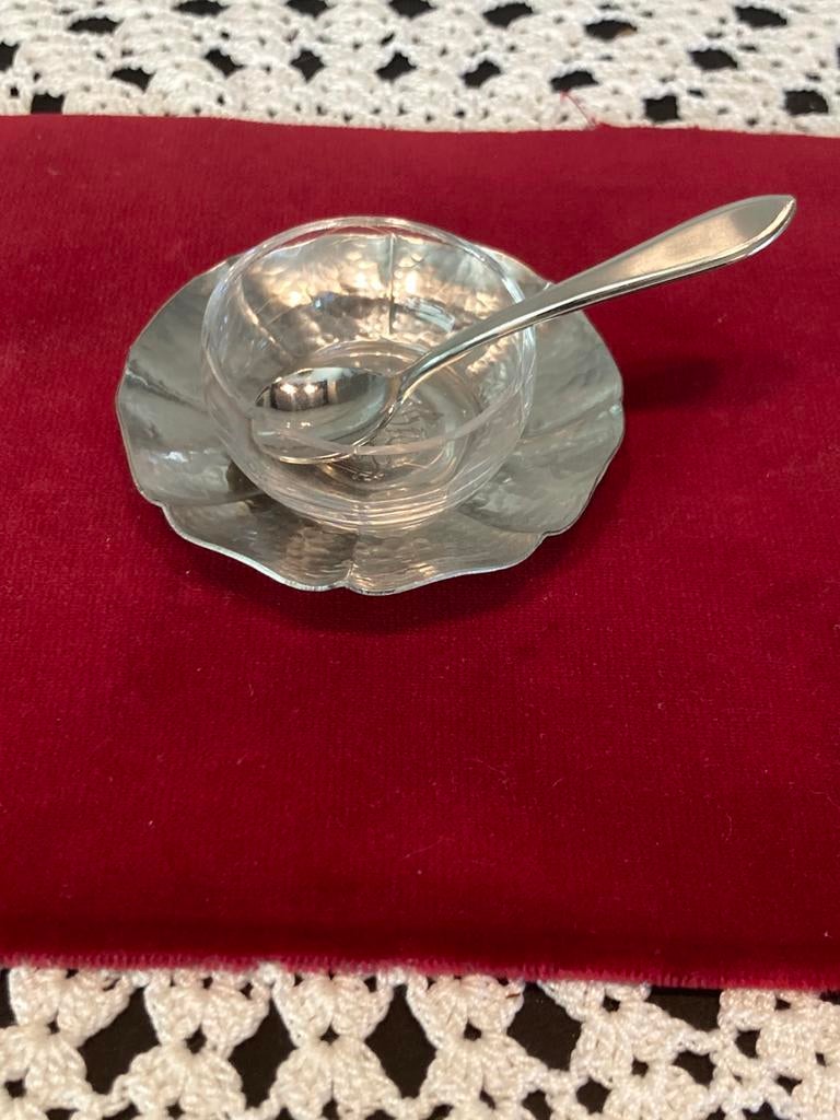 Vintage Sola zoutschaaltje (110526), Overige typen, Ophalen of Verzenden, Overige stijlen, Glas