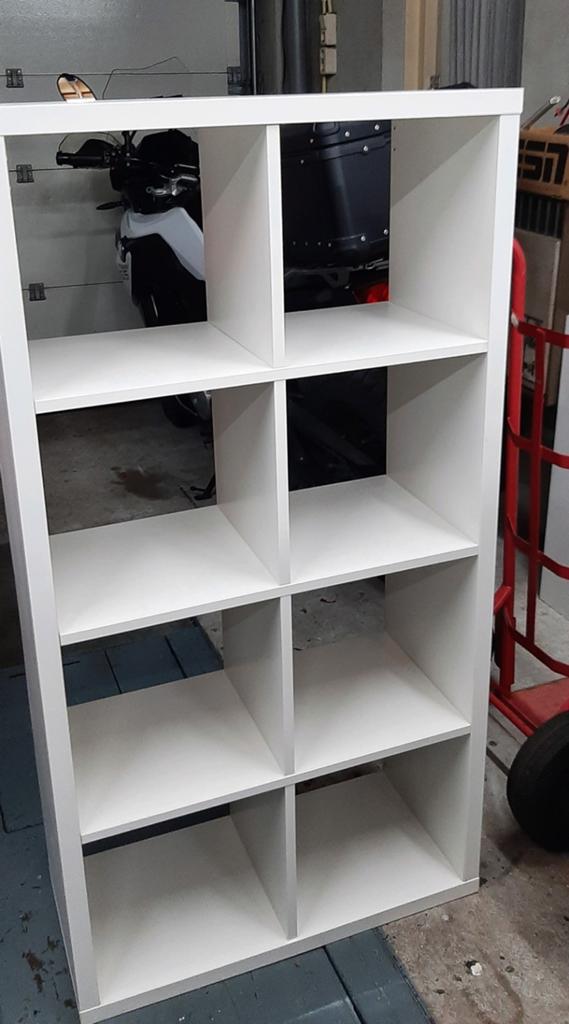 Ikea Flystra vakkenkast  2x4 vakken, Ophalen, Gebruikt