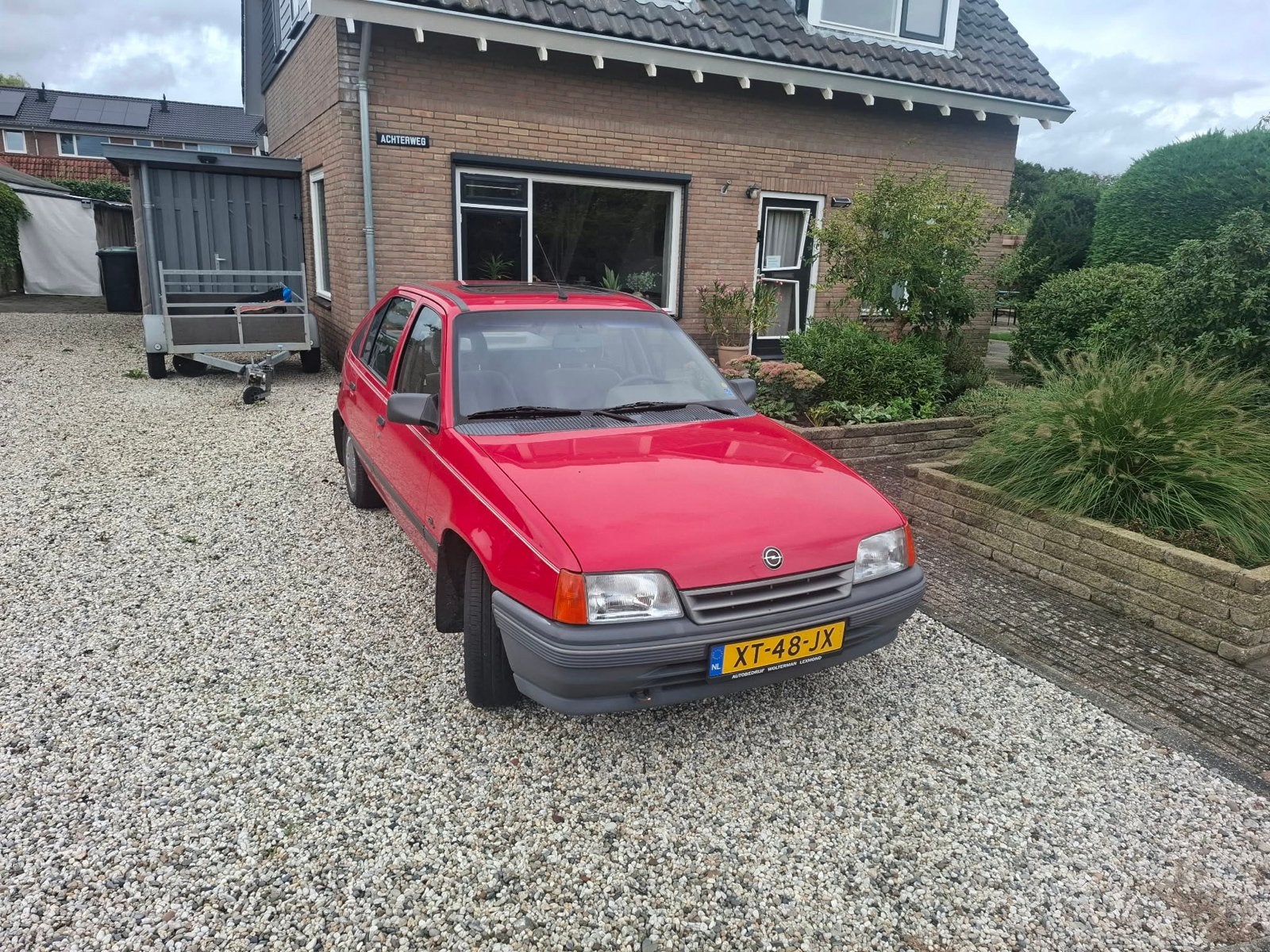 Opel Kadett 1.6 I U9 1989 Rood, 74 pk, 4 cilinders, Kadett, Origineel Nederlands