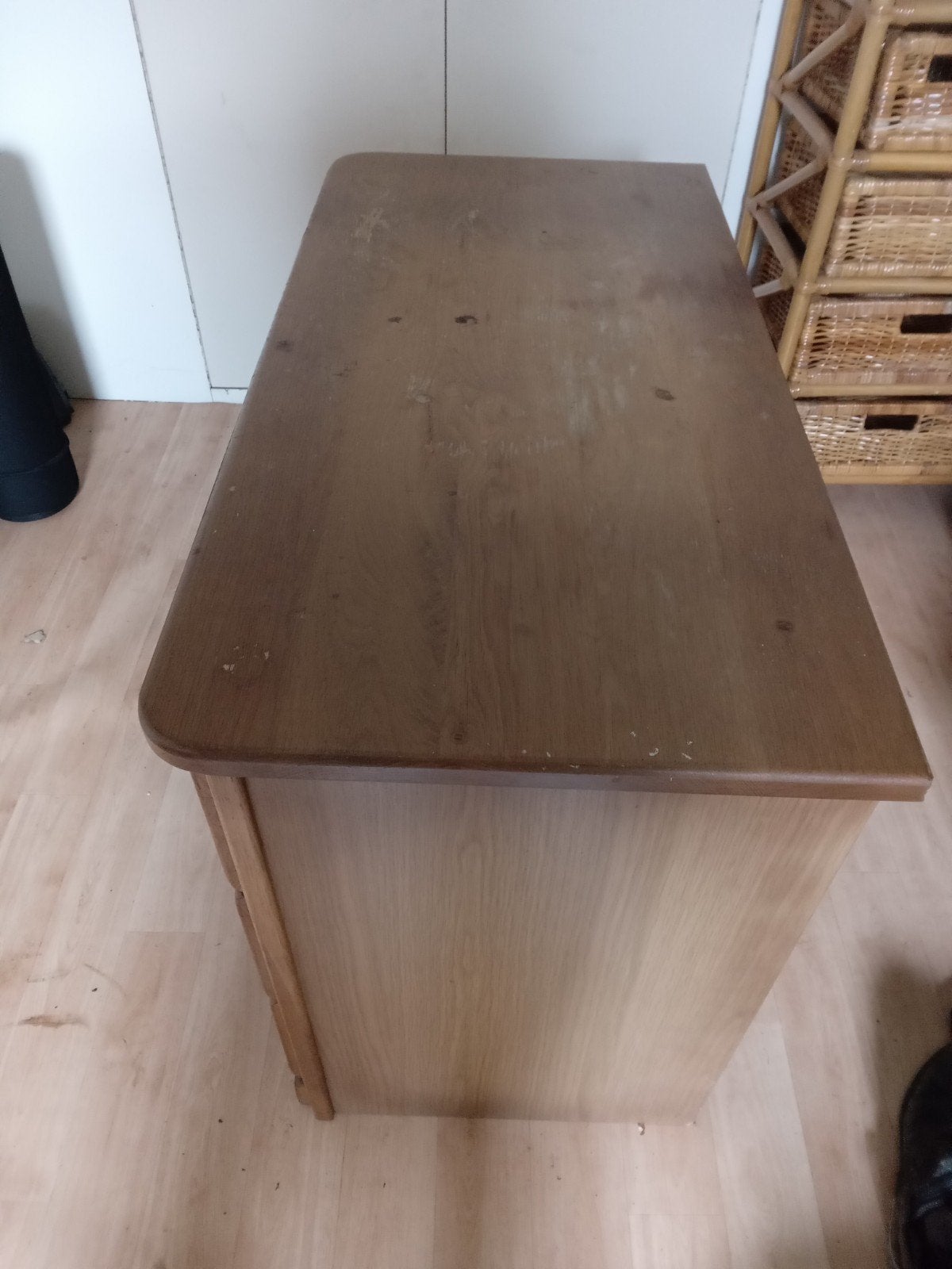 Ladenkast met honing patine hout, Ophalen, Gebruikt, 50 tot 100 cm, 3 of 4 laden