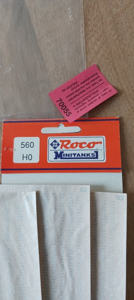Roco minitanks US decals, Ophalen of Verzenden, Nieuw, Bus of Vrachtwagen, Roco