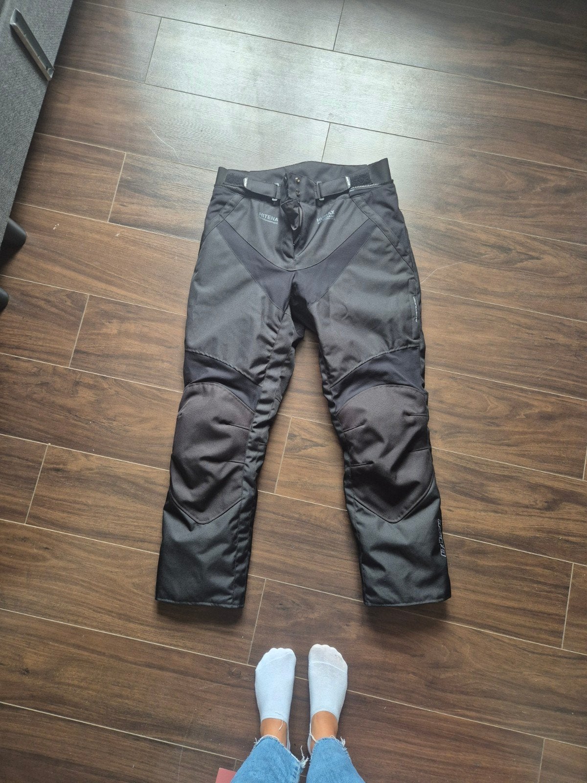 Motorbroek textiel zwart - Intensa, Motoren, Kleding | Motorkleding, Intensa, Heren, Ophalen of Verzenden, Broek | textiel