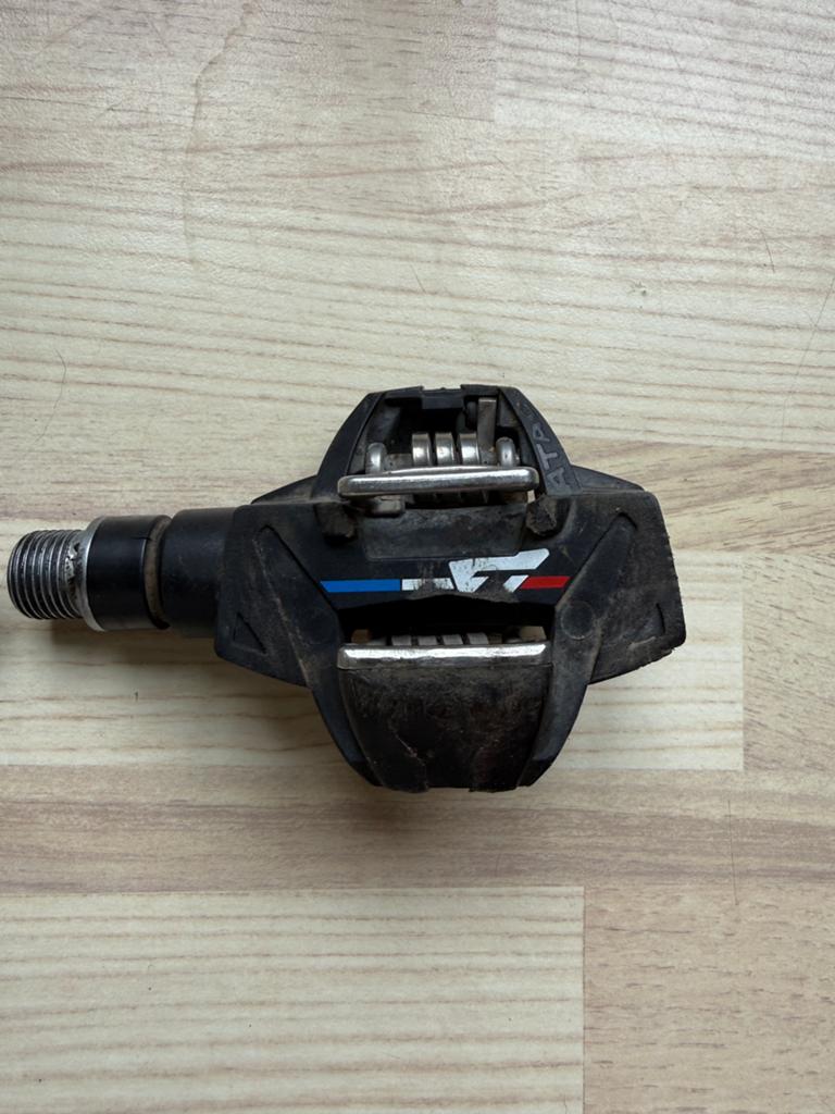 MTB/Gravelbike klikpedalen, Fietsen en Brommers, Crankstel of Pedalen, Gebruikt, Gravelbike, Staal