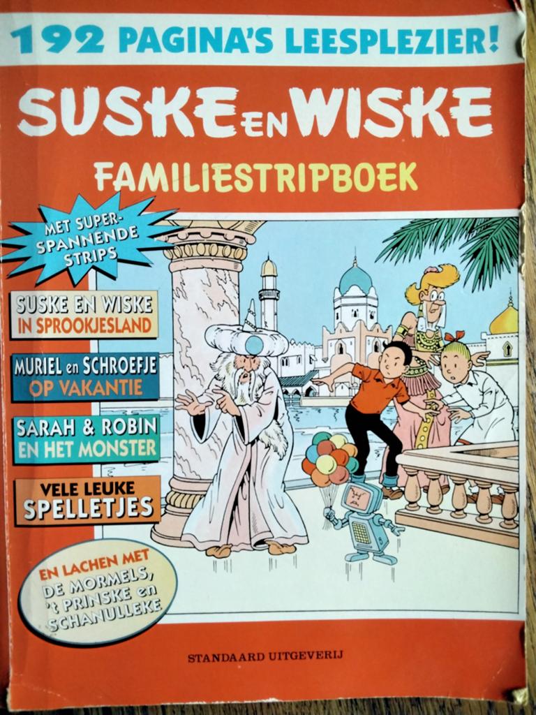 Suske en wiske familiestripboek, Boeken, Stripboeken, Eén stripboek, Ophalen of Verzenden