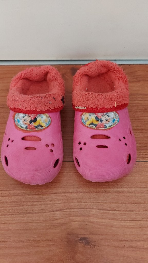 minnie mouse roze Crocs, Ophalen, Gebruikt, Meisje