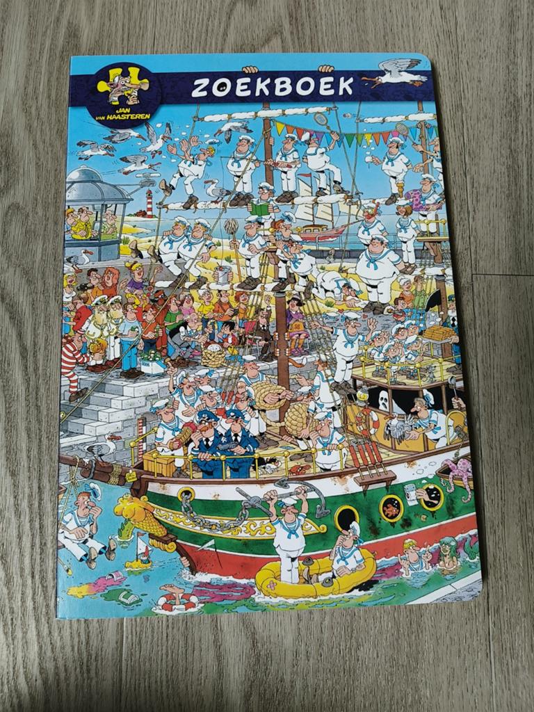 Jan van Haasteren zoekboek 2017, Ophalen, Gelezen, Jan van haasteren