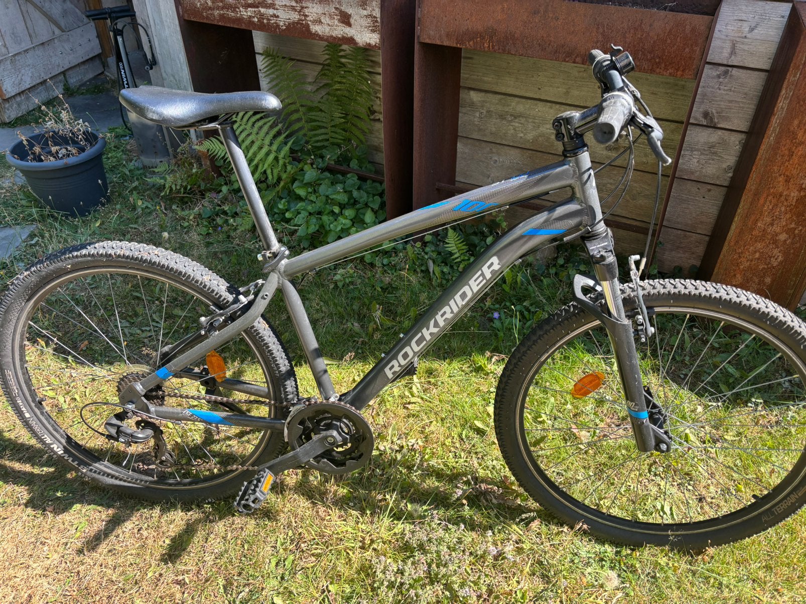 RockRider (decathlon) mountainbike 21 versnellingen, Gebruikt, Hardtail, 45 tot 49 cm, Ophalen