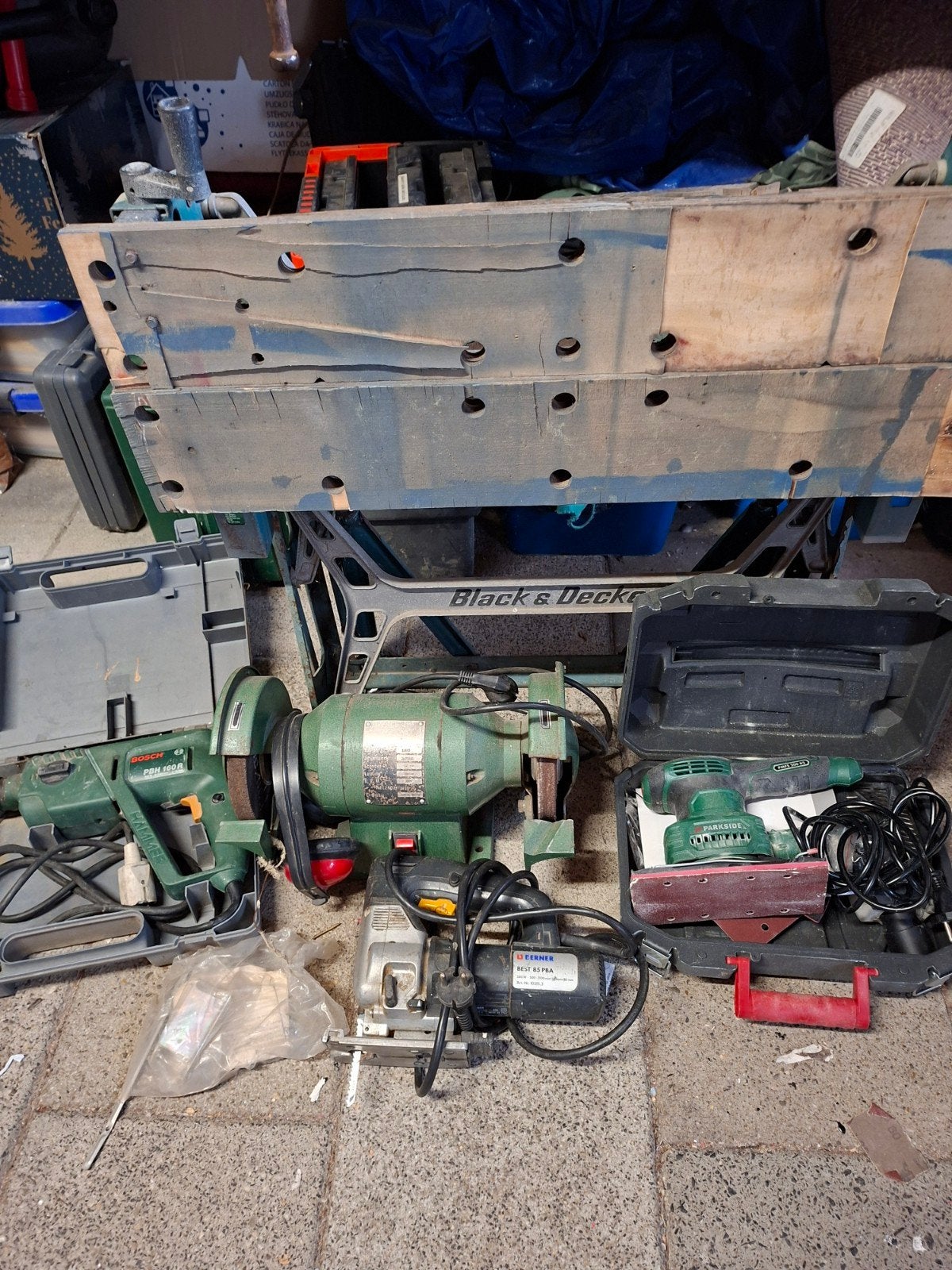 Diverse handgereedschappen - Bosch, Parkside, Berner, Ophalen of Verzenden