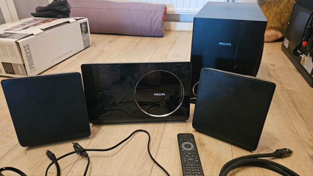 Philips HTS4600/12 Home Cinema Set met DVD-speler, Philips, Gebruikt, 2.1-systeem, Ophalen of Verzenden