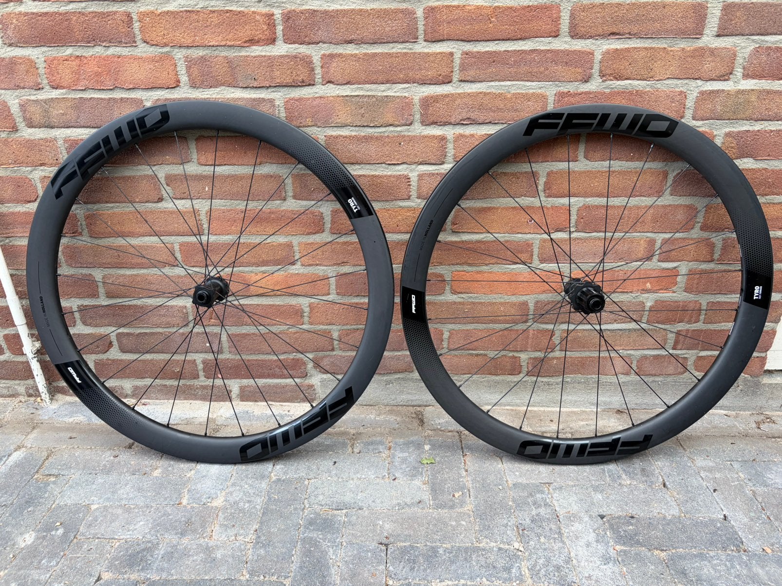 FFWD Tyro 2.0 45mm Carbon Disc Wielset, Fietsen en Brommers, Gravelbike, Carbon, Ophalen, Wiel