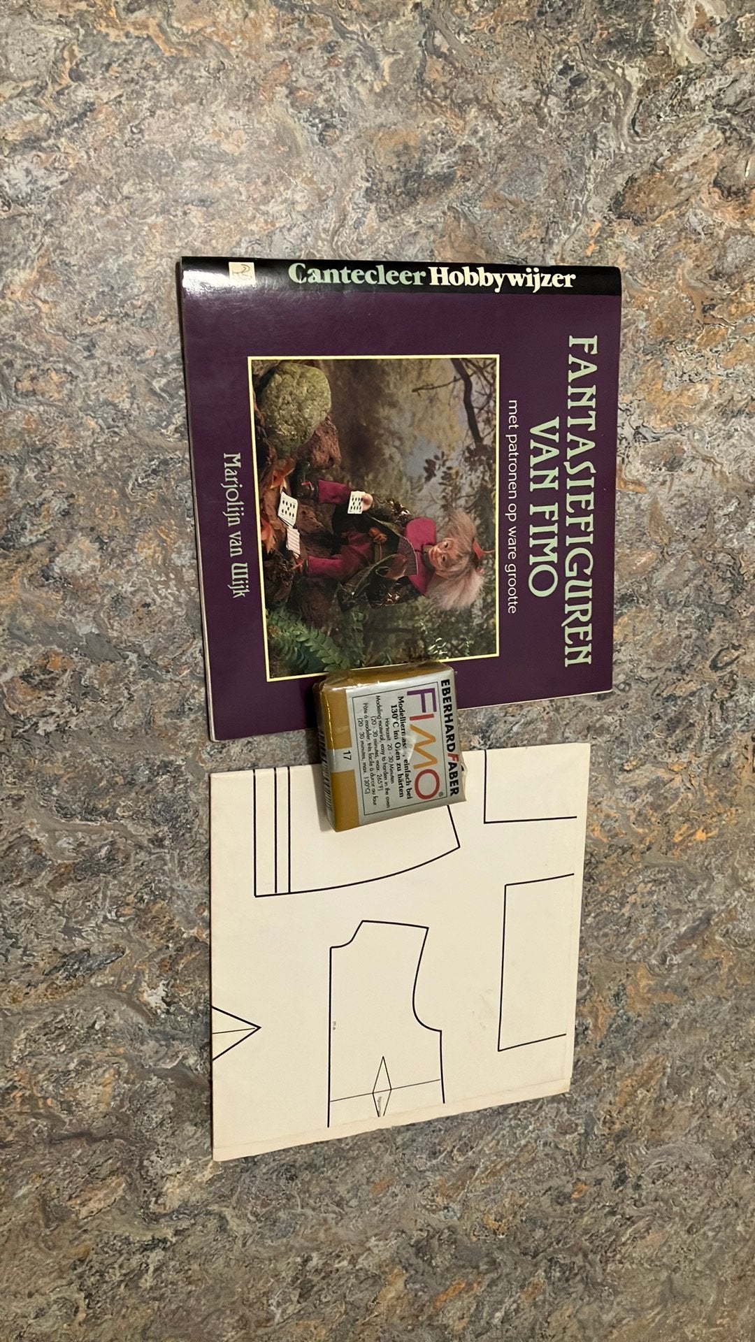 Fantasiefiguren van Fimo, Ophalen of Verzenden, Zo goed als nieuw, Boek