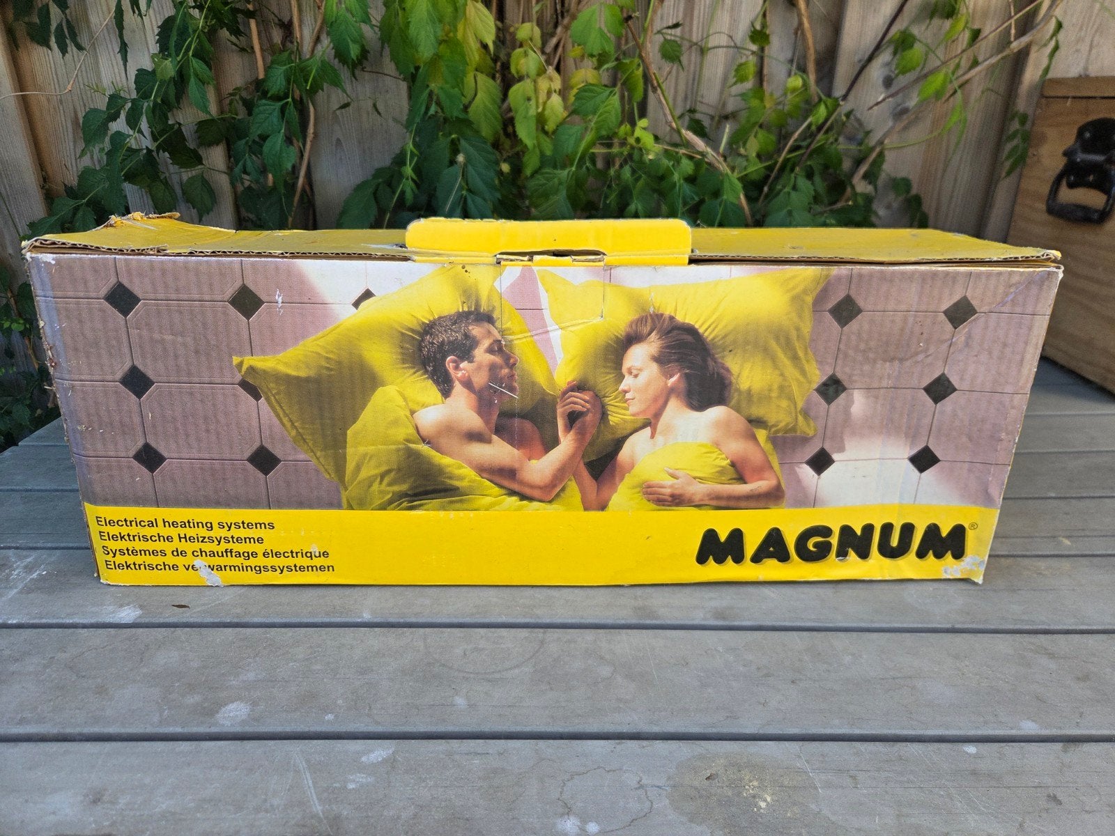 Magnum elektrische vloerverwarming 3m² 600W, 500 tot 800 watt, Minder dan 30 cm, Overige typen, Nieuw