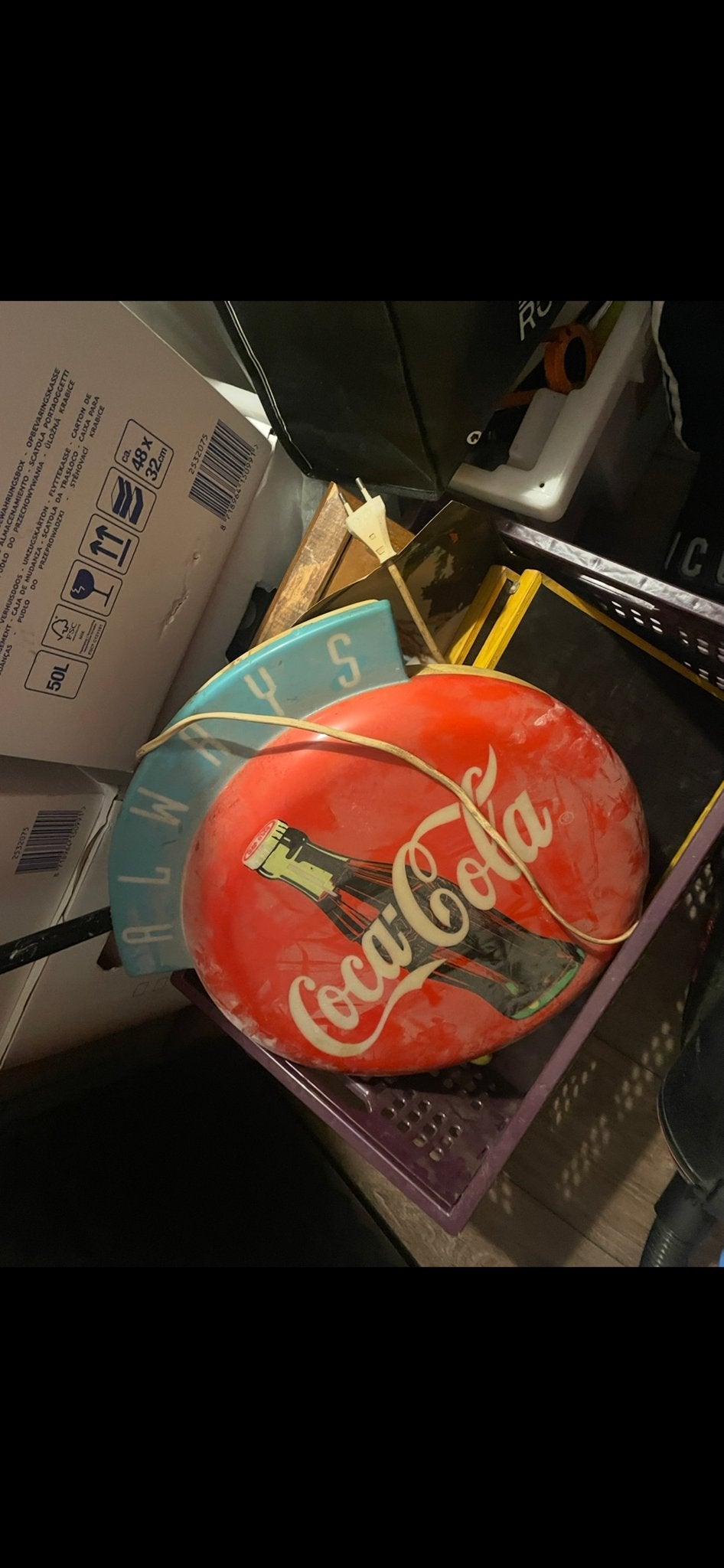 Diverse Reclameborden en Lichtbakken - Coca-Cola, Duvel, etc, Verzamelen, Ophalen of Verzenden, Gebruikt, Lichtbak of (neon) lamp