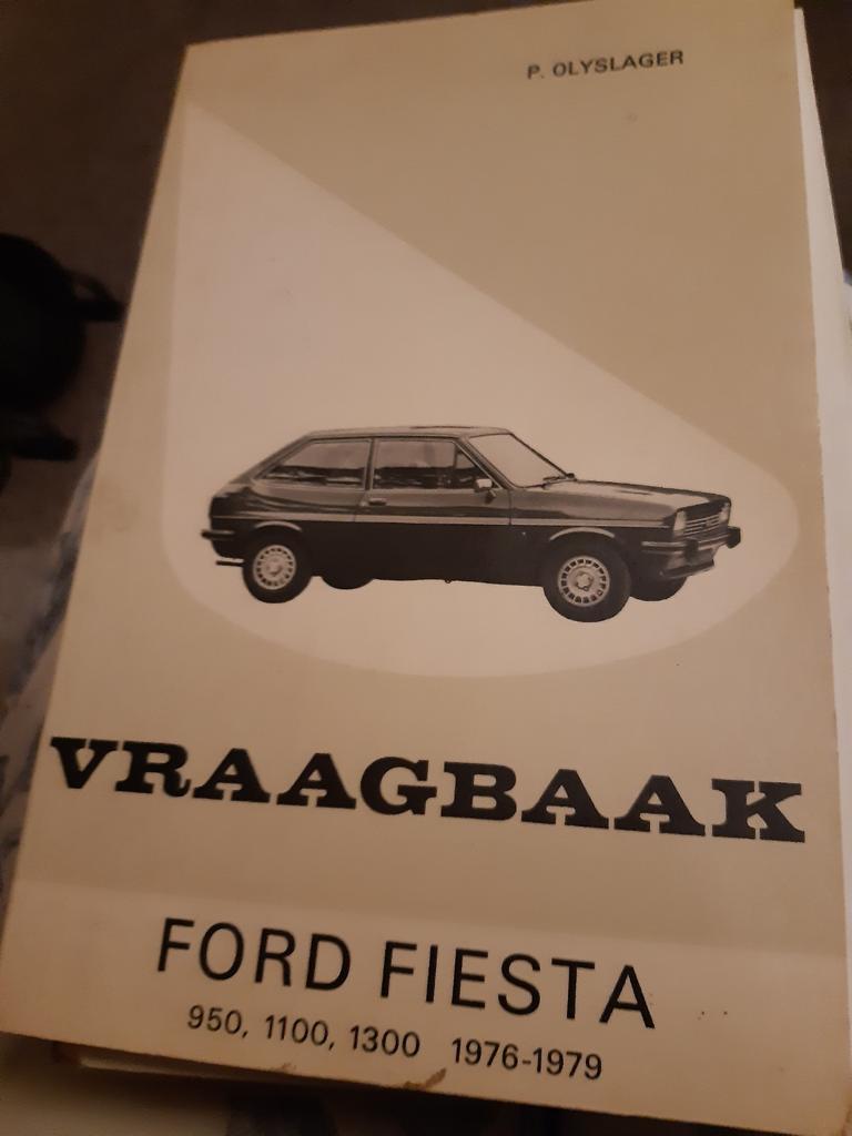 Vraagbaak Ford Fiesta 950 1100 1300 1976/1979, Ophalen of Verzenden