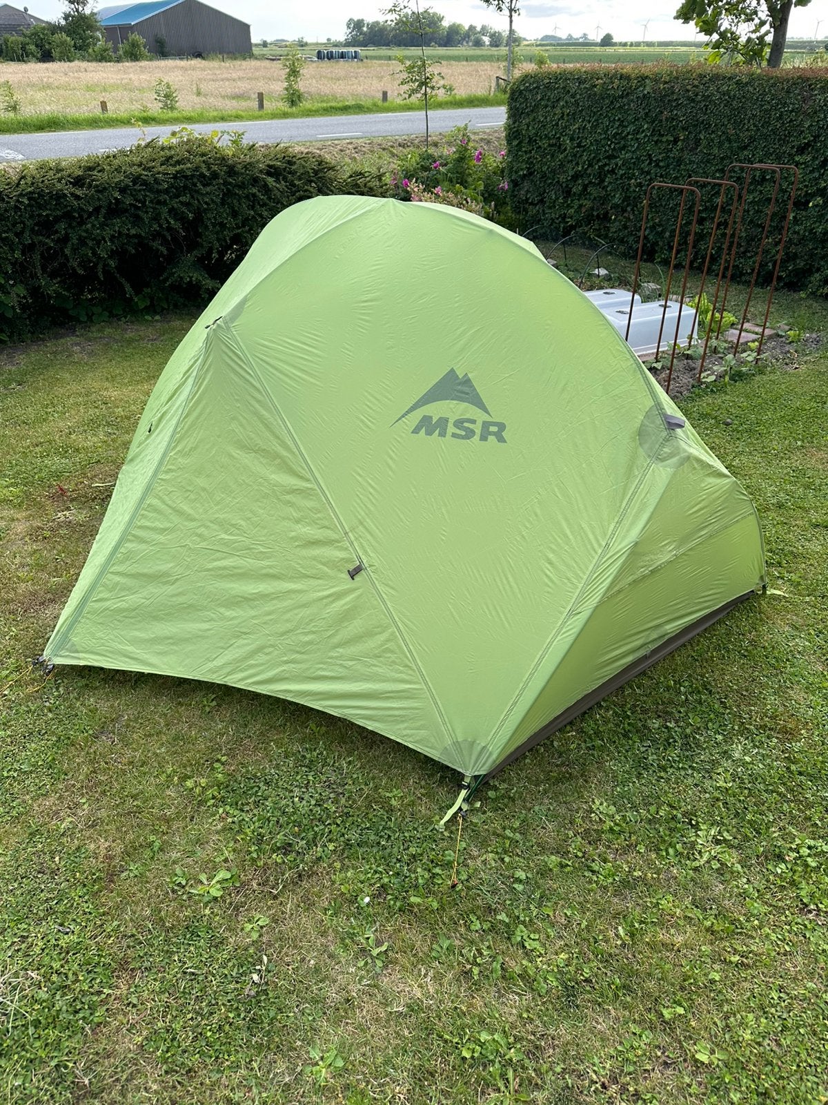 MSR twee persoons tent, Caravans en Kamperen, Tenten, Ophalen of Verzenden, Zo goed als nieuw, Tot en met 2