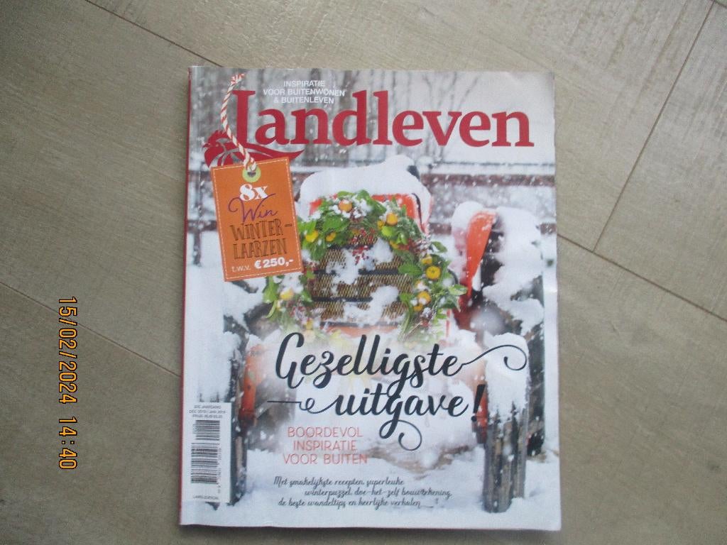Landleven -- Lectuur voor Buitenmensen -- SALE !!, Ophalen of Verzenden, Zo goed als nieuw, Damesbladen