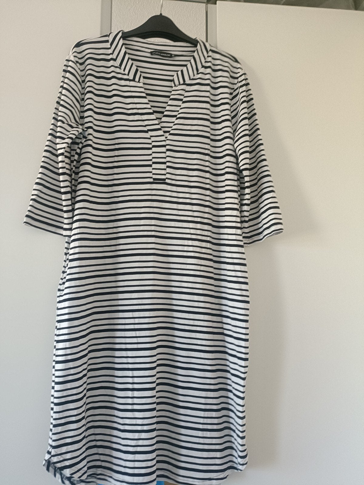 Studio Anneloes zwart/wit gestreepte jurk, Kleding | Dames, Jurken, Zwart, Maat 46/48 (XL) of groter, Ophalen of Verzenden, Zo goed als nieuw