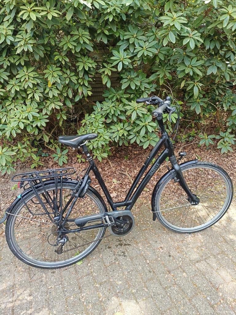 Gazelle Chamonix Damesfiets. Maat 57, Ophalen, Velgrem, Versnellingen, Gazelle