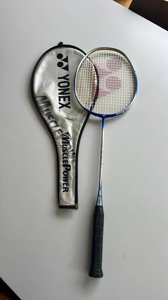 Yonex Muscle Power 15 Badmintonracket - Gebruikt, Mooie Staa, Sport en Fitness, Badminton, Ophalen of Verzenden, Gebruikt, Racket(s)