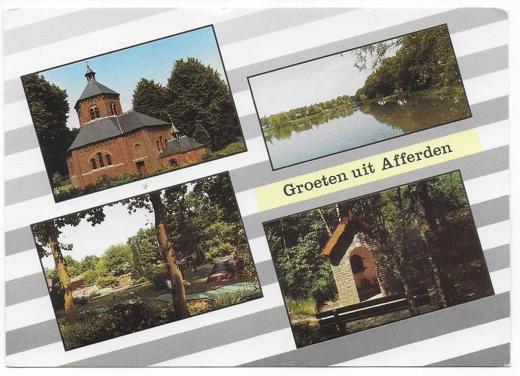 Afferden Limburg Gelopen Ansichtkaart ( B5973 ), Verzenden, 1980 tot heden, Gelopen, Limburg