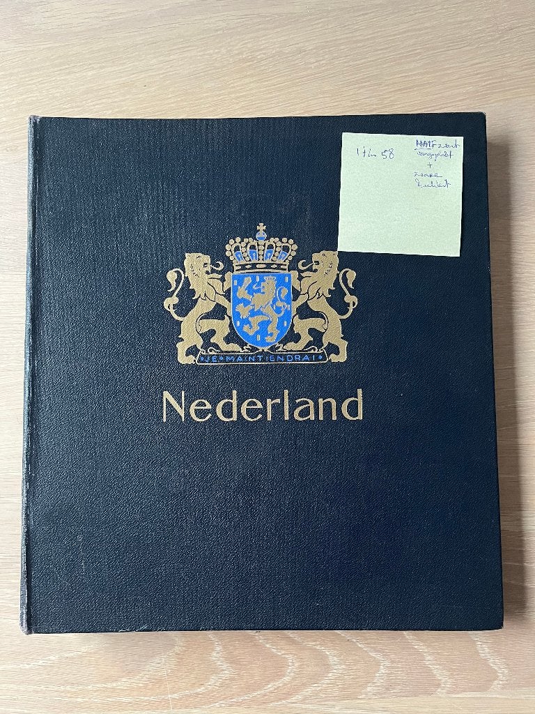 Davo albums postzegels Nederland luxe bladen tm '91 3 banden, Ophalen of Verzenden, Verzamelalbum