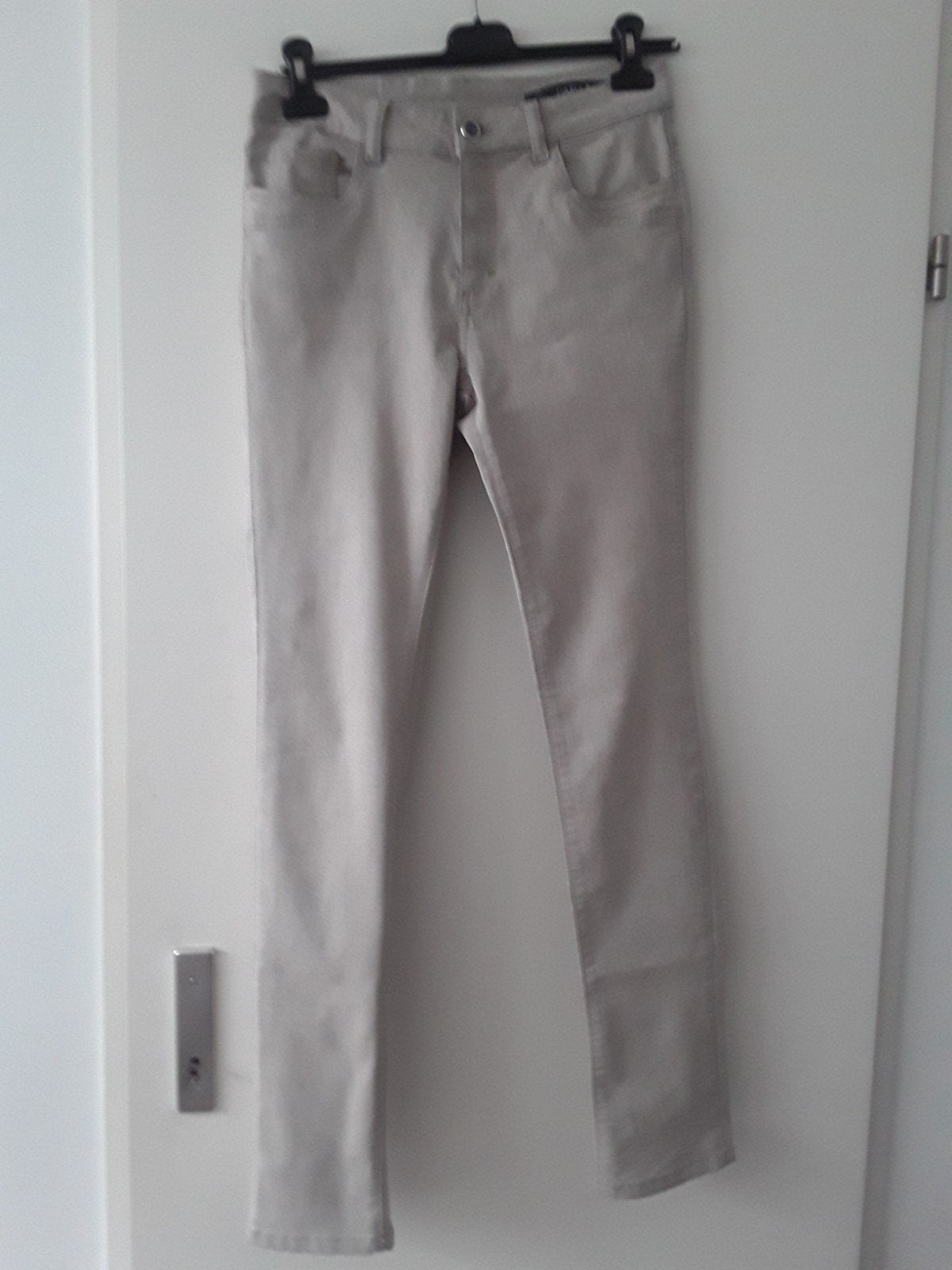 broek jeans Parami 36 beige, Beige, Ophalen of Verzenden, Zo goed als nieuw, Maat 36 (S)