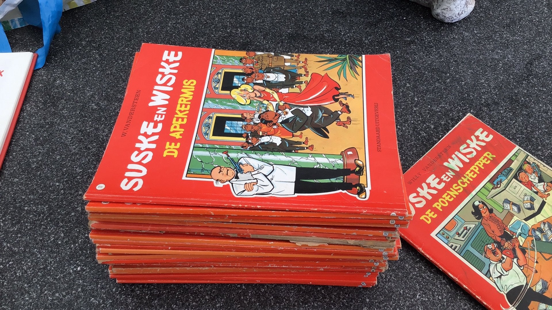 Suske en Wiske stripboeken, Meerdere stripboeken, Ophalen of Verzenden, Gelezen