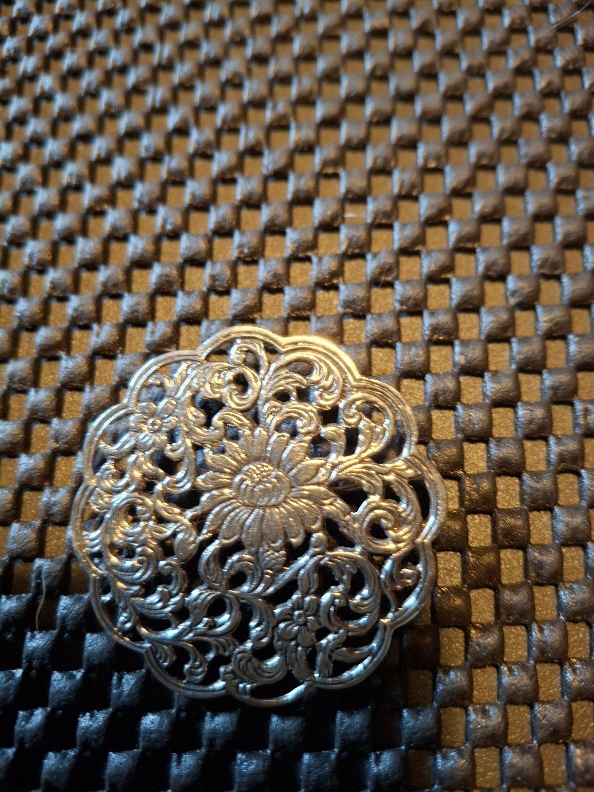 zilveren broche, Ophalen of Verzenden