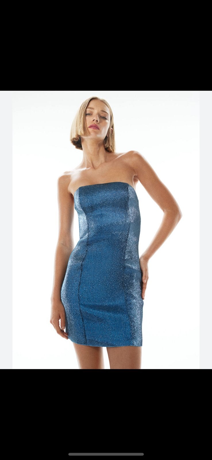 H&M jurk nieuw, Verzenden, Zo goed als nieuw, Maat 42/44 (L), Onder de knie