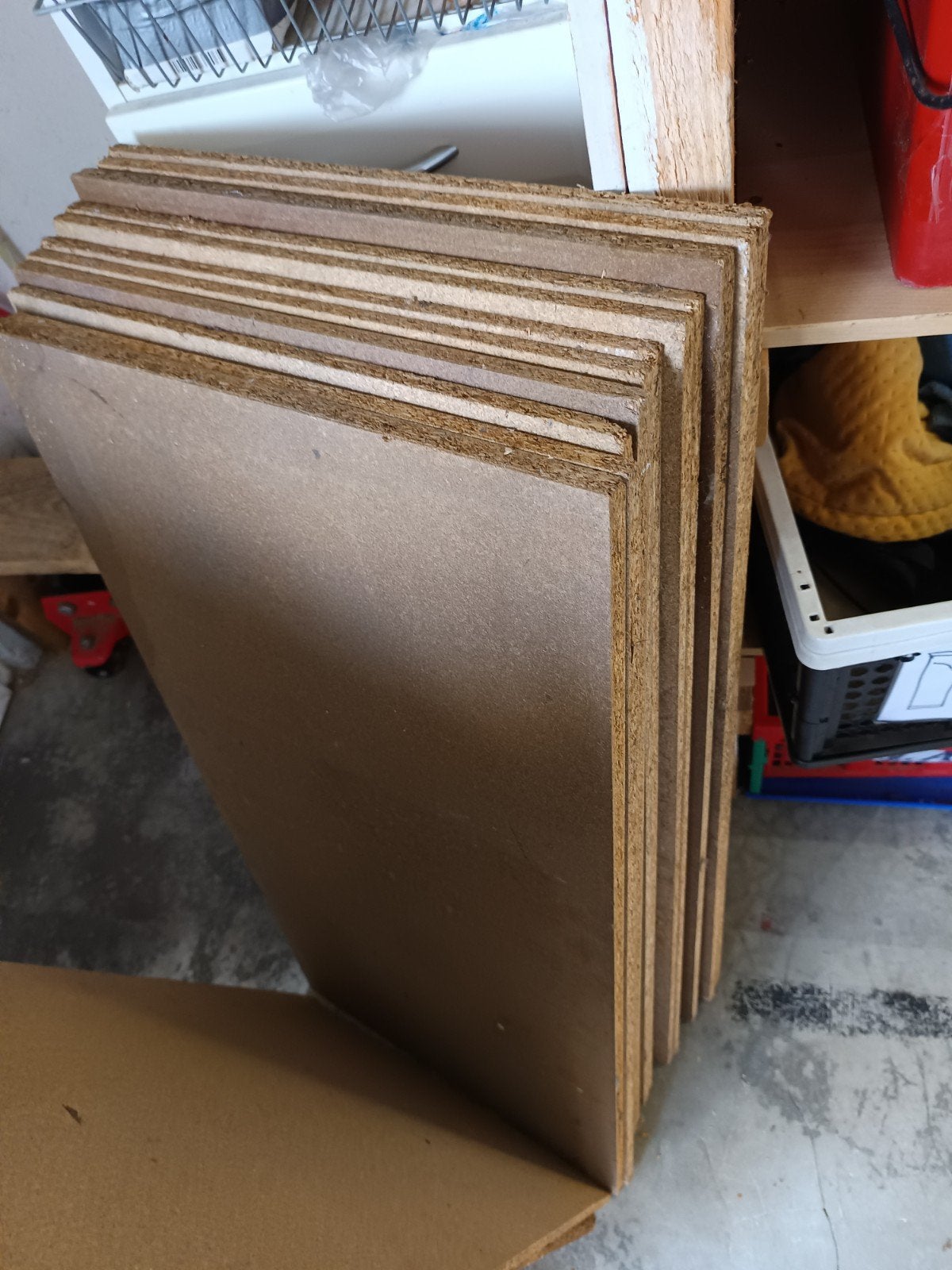 11 gratis platen van 40x100 cm, Ophalen of Verzenden, Gebruikt, Hout, Minder dan 20 mm