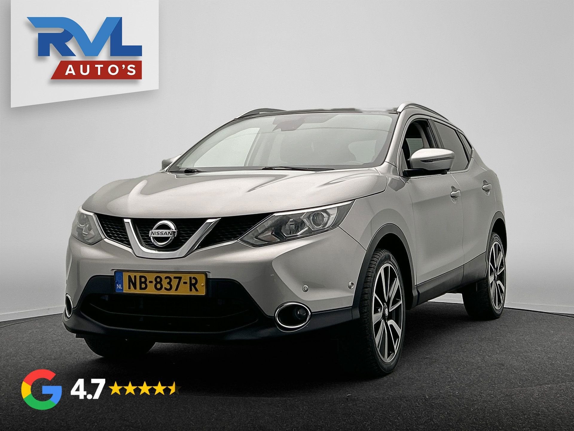Nissan Qashqai 1.6 Tekna | Origineel NL | Trekhaak | Leder |, Auto's, Voorwielaandrijving, 1618 cc, Gebruikt, 1290 kg