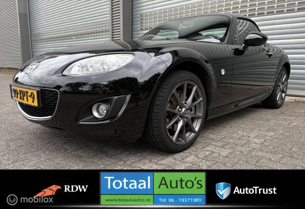 Mazda MX-5 1.8 Kyudo*Hardtop*Navi*P-Cam*NL*Cruise*P-Sens., Auto's, Mazda, Euro 5, Achterwielaandrijving, Gebruikt, 4 cilinders